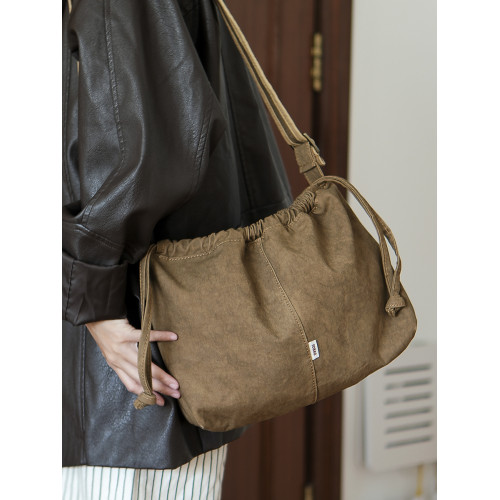 sobag日系復古文藝通勤斜背單肩帆布包女小衆設計感大容量托特包 sobag日系復古文藝通勤斜背單肩帆布包女小衆設計感大容量托特包