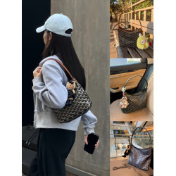 2026老花狗牙購物袋流浪包迷你hobo腋下托特包大容量慵懶單肩女包