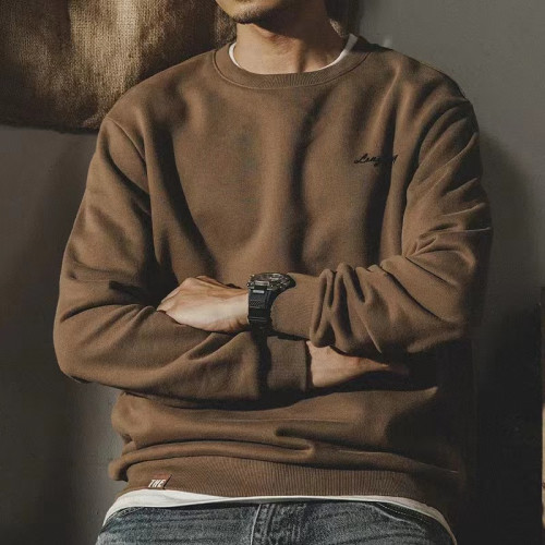 美式復古420g重磅衛衣男秋季男士潮牌ins寬鬆大碼男裝潮流衣服男