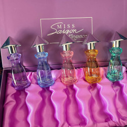 越南正品西貢香水西貢小姐優雅香水女士75ML1號2號3號4號5號套裝