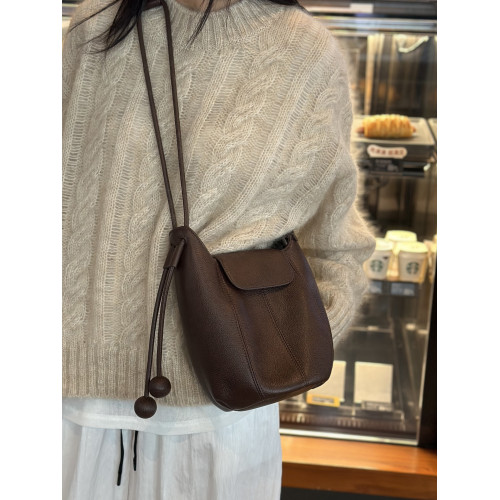 復古南瓜包女2026新款真皮軟皮腋下水桶包高級感托特包單肩斜後後背包 復古南瓜包女2026新款真皮軟皮腋下水桶包高級感托特包單肩斜後後背包