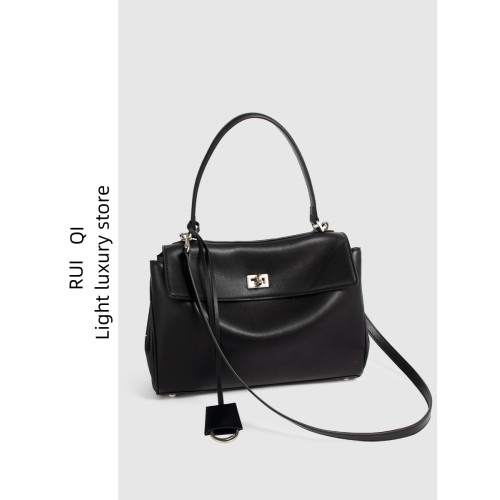 26新款Ro deo凱莉托特包大容量光滑小牛皮單肩手提鎖釦通勤腋下包