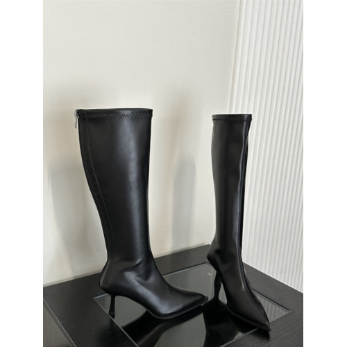 白色長筒靴女小個子長靴女靴新款高跟靴高筒靴尖頭騎士靴子女鞋靴 白色長筒靴女小個子長靴女靴新款高跟靴高筒靴尖頭騎士靴子女鞋靴