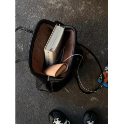 單肩腋下黑色貝殼夾子包包女式2026新款輕奢小衆高級感手提托特包