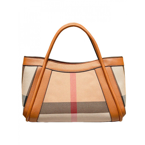 歐美時尚真皮大容量手提包格紋托特包2025新款包包女單肩斜背大包