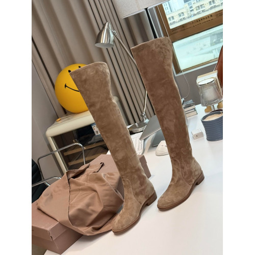 羊皮版~新款真皮百搭過膝高筒騎士靴女復古美拉德棕色瘦瘦時裝靴