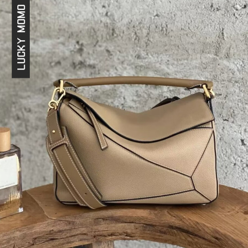 包包女2025新款寬肩帶斜後後背包女肩手提包百搭幾何包小方包真皮女包