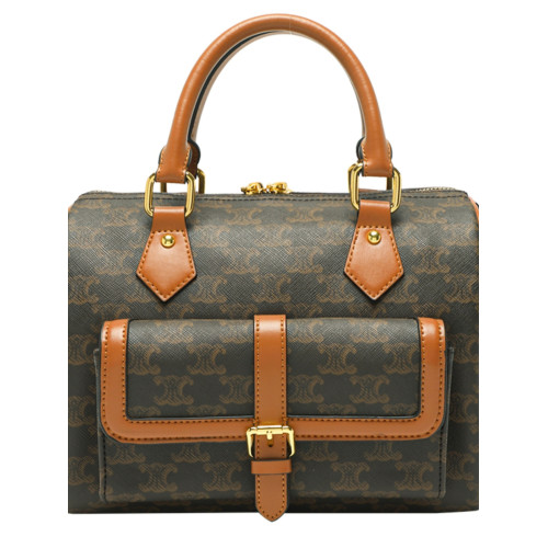 真皮女生手提包2024新款洋氣印花波士頓包中古百搭枕頭包斜後後背包潮 真皮女生手提包2024新款洋氣印花波士頓包中古百搭枕頭包斜後後背包潮