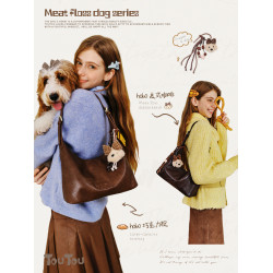 生日38禮物TOUTOU托特包大容量通勤hobo棕色腋下單肩斜後後背包女包包