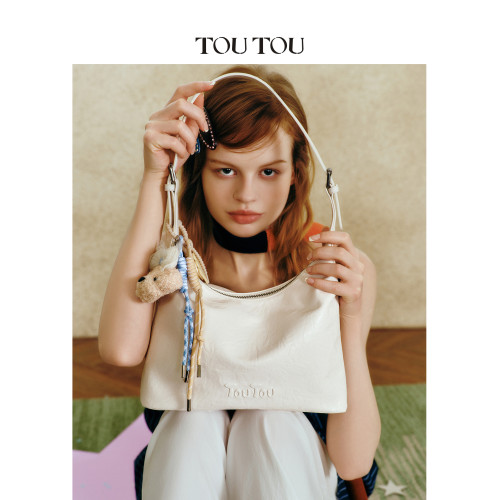 生日38禮物TOUTOU托特包大容量通勤hobo棕色腋下單肩斜後後背包女包包