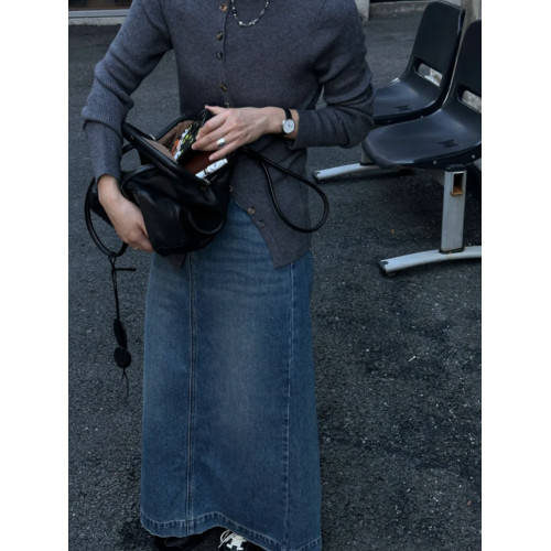 單肩腋下大容量黑色貝殼包包女式2026新款高級感手提口金包托特包