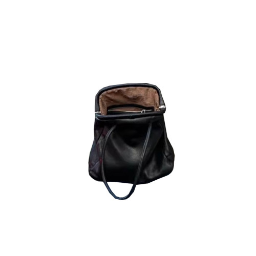 單肩腋下大容量黑色貝殼包包女式2026新款高級感手提口金包托特包