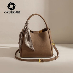 健能今年流行包包2024新款包包水桶包大容量媽媽包斜背單肩手提包