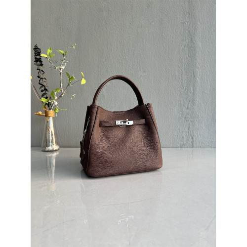 訂單~尾貨~特價新款小衆設計簡約純頭層牛皮菜籃子腋下水桶包 訂單~尾貨~特價新款小衆設計簡約純頭層牛皮菜籃子腋下水桶包