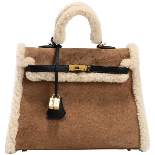 小優家包包 真羊羔毛包毛毛包包女大容量單肩手提包女包新款2026 小優家包包 真羊羔毛包毛毛包包女大容量單肩手提包女包新款2026