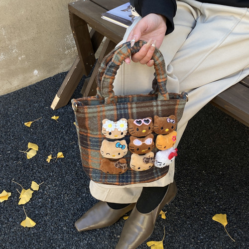 兒童斜後後背包手提水桶包女2025新款秋冬流行可愛斜後後背包小貓咪手拎包 兒童斜後後背包手提水桶包女2025新款秋冬流行可愛斜後後背包小貓咪手拎包