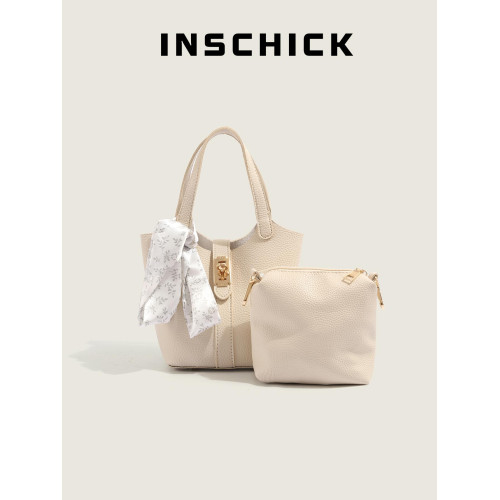 水桶包女式2025新款高級感手提單肩斜後後背包時尚通勤手拎菜籃子包 水桶包女式2025新款高級感手提單肩斜後後背包時尚通勤手拎菜籃子包