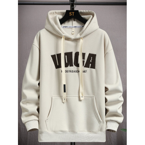 12秋冬季純棉衛衣男孩15嵗青少年學生13加絨加厚大童連帽帥氣帽衫