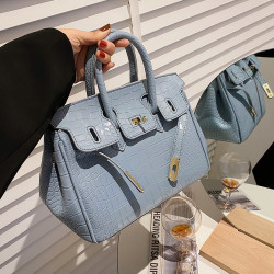 法國小衆包包女式2025超火爆款洋氣單肩斜後後背包高級質感手提鉑金包