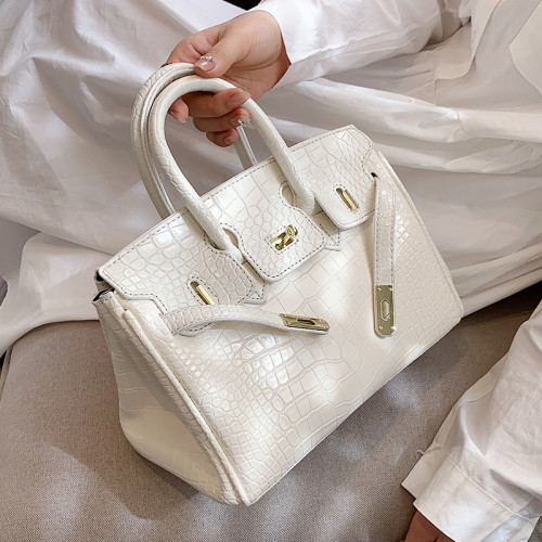 法國小衆包包女式2025超火爆款洋氣單肩斜後後背包高級質感手提鉑金包