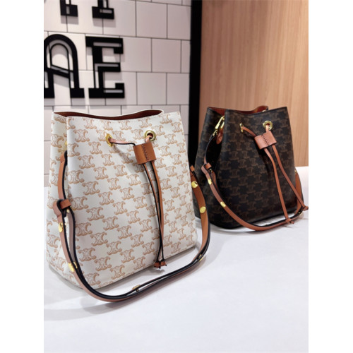 2023潮流印花托特配皮抽繩水桶包單肩包大容量時尚休閒斜後後背包包 2023潮流印花托特配皮抽繩水桶包單肩包大容量時尚休閒斜後後背包包