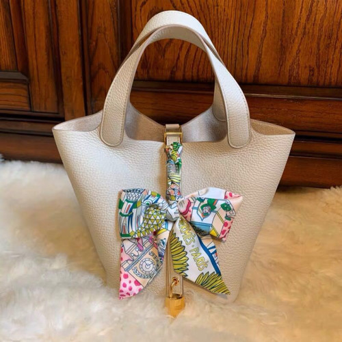 包包女2021新款潮菜籃子女包軟皮PU荔枝紋水桶包休閒手提子母包潮