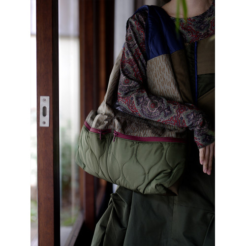 housedesign原創2026春新品復古拼接設計單肩手提包大容量通勤包 housedesign原創2026春新品復古拼接設計單肩手提包大容量通勤包