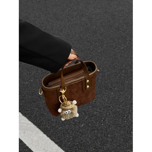 包包女2025新款高級質感小衆設計秋冬季復古百搭斜後後背包手提水桶包