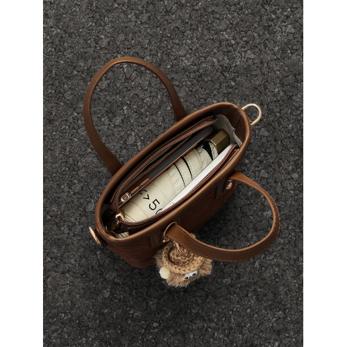 包包女2025新款高級質感小衆設計秋冬季復古百搭斜後後背包手提水桶包