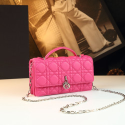 2025夏季新款高級感小香風手提包經典菱格鏈條包單肩斜背小方包