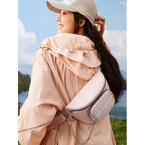 champion冠軍新款斜後後背包餃子包女百搭日常通勤鏈條包胸包春夏