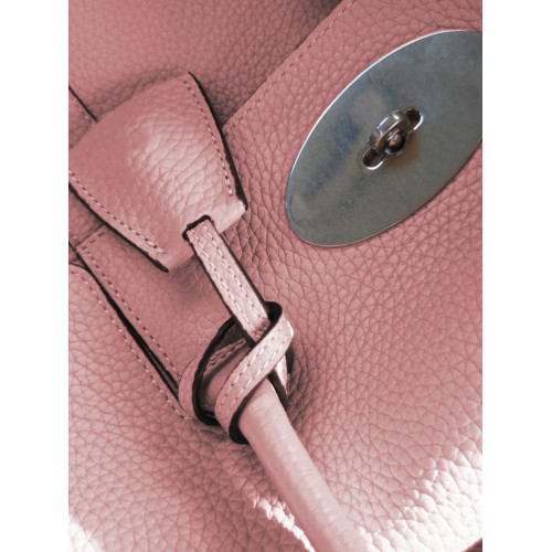 粉色真皮大容量托特包包女2025新款輕奢小衆高級感手提單肩腋下包