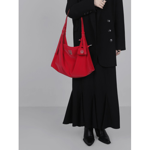 木川卡原創霧感悠然托特包ins風小衆設計新款大容量單肩斜後後背包