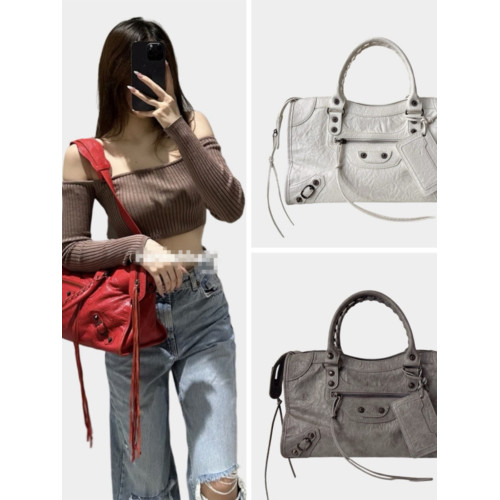 巴黎鉚釘機車包ins辣妹包法式高級感復古潮手提枕頭包單肩斜後後背包