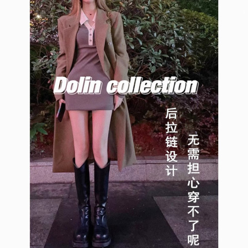 長筒靴女胖mm粗腿大碼長靴2026秋冬新款加寬高筒厚底大筒圍騎士靴