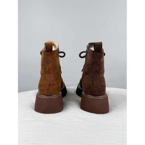 品牌撤櫃真皮時尚加絨加厚雪地靴2025新款冬季防寒防滑保暖棉靴子