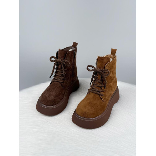 品牌撤櫃真皮時尚加絨加厚雪地靴2025新款冬季防寒防滑保暖棉靴子