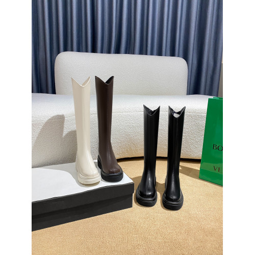 白色厚底中高筒靴女小個子2026年爆款小筒圍騎士靴內增高長靴春秋