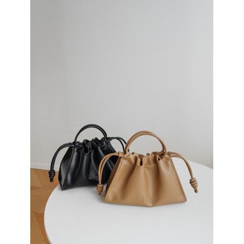 小衆設計包包女2025新款大容量褶皺雲朵包簡約通勤單肩斜背腋下包