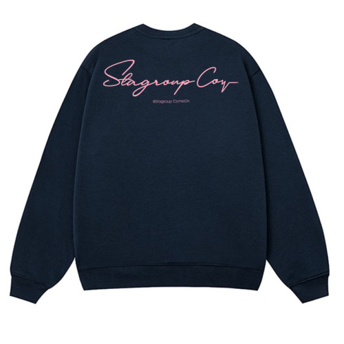 STA官方店秋冬季國潮圓領衛衣男情侶寬鬆美式上衣重磅無帽打底衫 STA官方店秋冬季國潮圓領衛衣男情侶寬鬆美式上衣重磅無帽打底衫