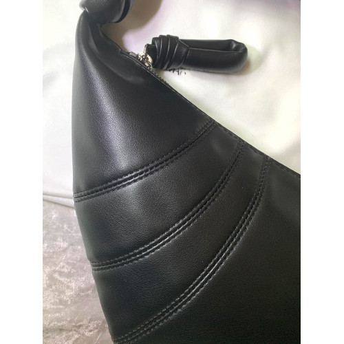 牛角包小號2025新款真皮可頌包百搭通勤大容量單肩斜後後背包餃子包