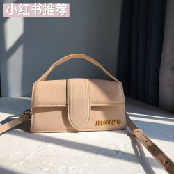 法式jacquemus小衆設計迷你單肩斜背手提高級質感小包法棍包包女