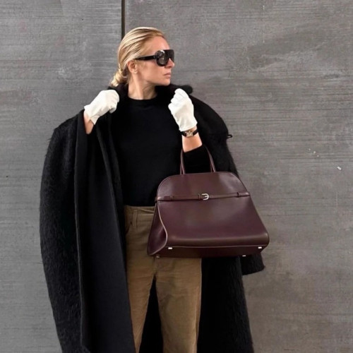 馬思純row包包通勤牛皮托特包手提包Margaux12白百何董潔同款