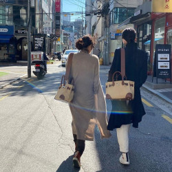 小衆ins鉑金凱莉包2023新款女包今年流行單肩包軍綠色斜背托特包