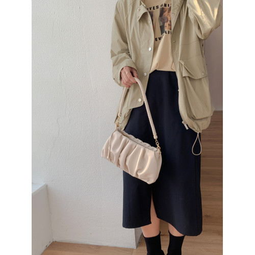 Micocah 單肩包2025原創雲朵包小方包褶皺包腋下包斜後後背包包女小衆