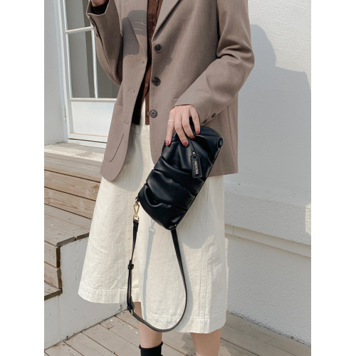 Micocah 單肩包2025原創雲朵包小方包褶皺包腋下包斜後後背包包女小衆