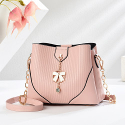 水桶包包女式2025新款夏季百搭單肩斜後後背包小衆設計菜籃子手提女包