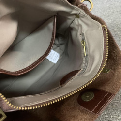 植鞣牛皮包~~質感好皮質軟真皮女包百搭頭層牛皮女手提單肩托特包