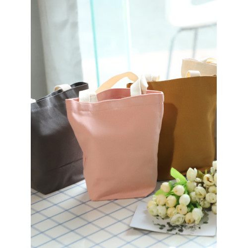 夏季手提小布袋馬卡龍清新帆布手拎水杯套鑰匙雨傘收納水桶小包包 夏季手提小布袋馬卡龍清新帆布手拎水杯套鑰匙雨傘收納水桶小包包