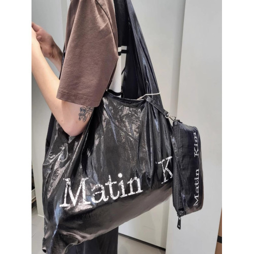 韓國matin kim子母包亮面托特包matinkim包單肩大容量尼龍反光包 韓國matin kim子母包亮面托特包matinkim包單肩大容量尼龍反光包